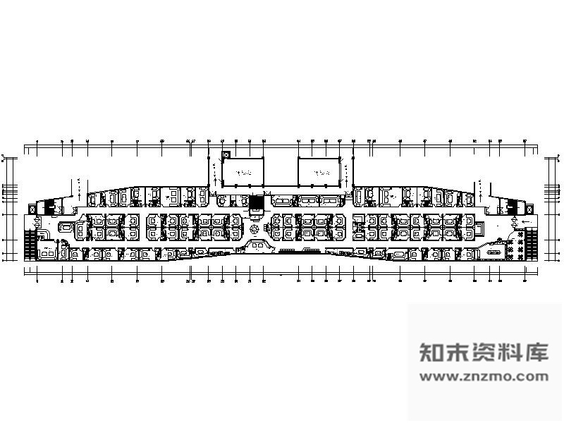 施工图现代KTV包间装修图