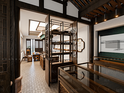 新中式茶叶店