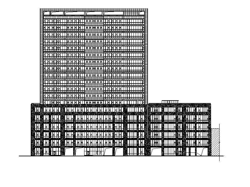 [江苏]高层市级框剪式外科综合性医疗建筑施工图（16年...