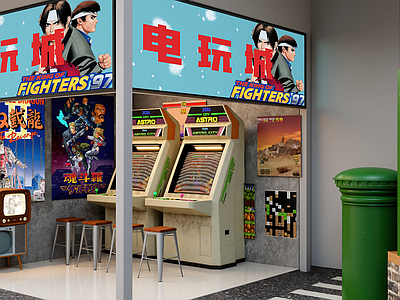 复古科技展厅