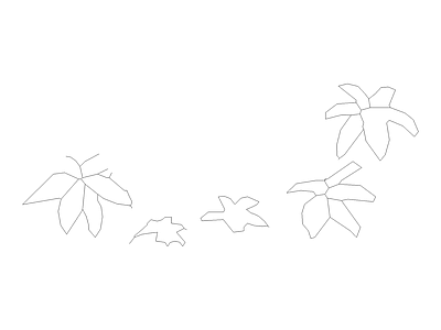 乔木种植 常用植物图例