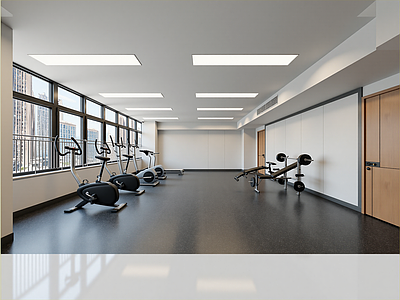 现代健身房