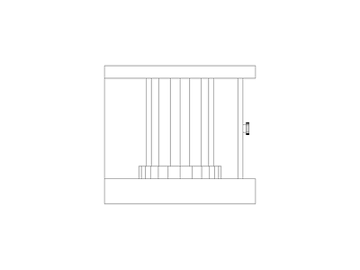 背景墙 现代家具图块别墅家具图块施工图