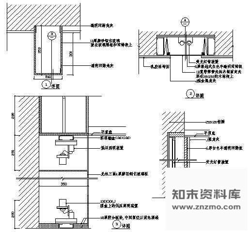 图块/节点灯饰详图1