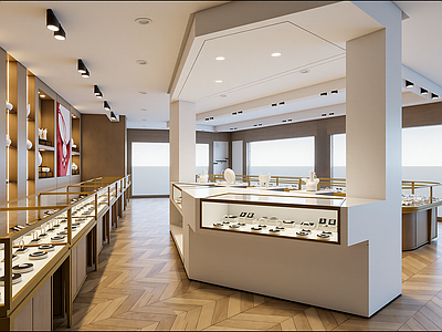 现代珠宝店