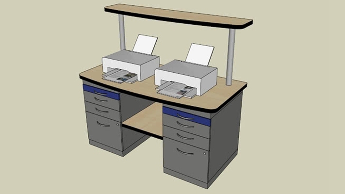 打印机 草图大师模型