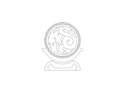 镜子 图例装饰雕塑花盆玩具汽车飞机佛像
