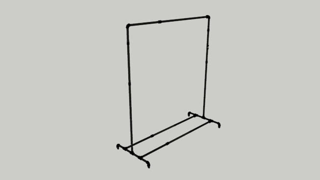 Loft clothes racks Frame Maxi 台灯 书 其他