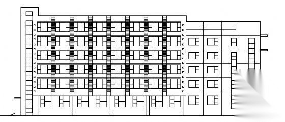 某六层宿舍楼建筑施工图