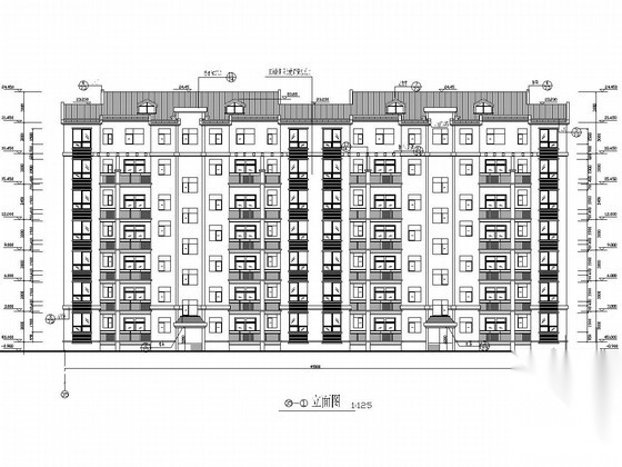 [湖南]六层砖混结构住宅楼结构施工图