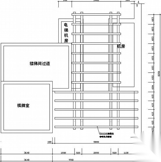 [四川]屋顶花园廊架木结构施工图