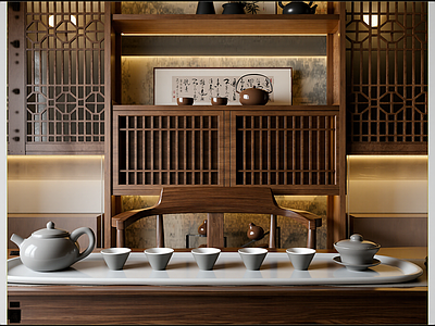 新中式茶室