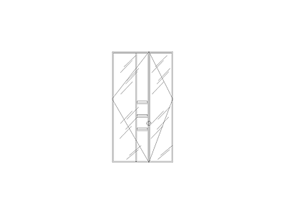 柜子平立面 现代衣柜立面