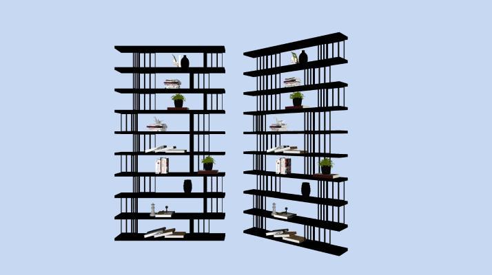 现代金属展架