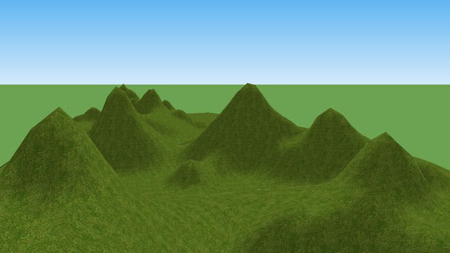 现代山体 脉 峰