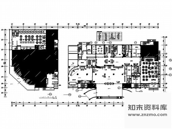 安徽某国际大酒店装修平面图