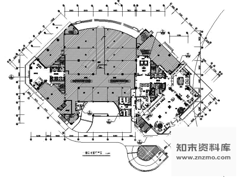 施工图长沙某知名大酒店装修图