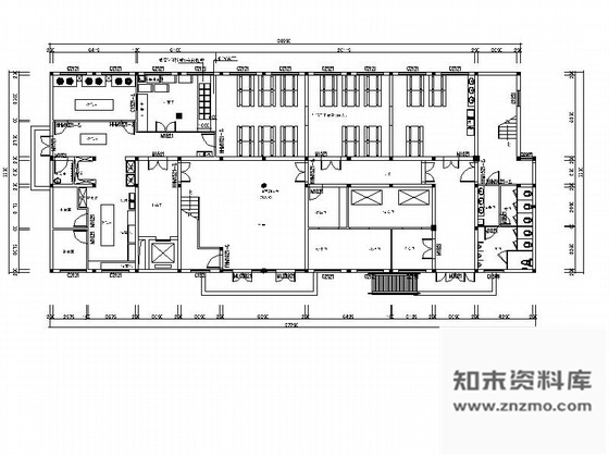 施工图原创超全面现代安静残疾人医院装修CAD施工图