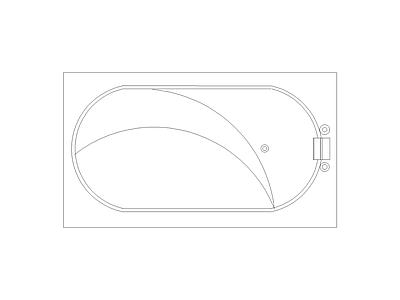 卫浴设施 现代家具图块别墅家具图块施工图