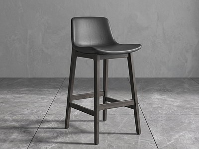 深色木质吧台椅吧椅