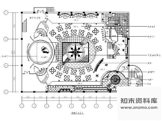 某歌舞厅平面布置图