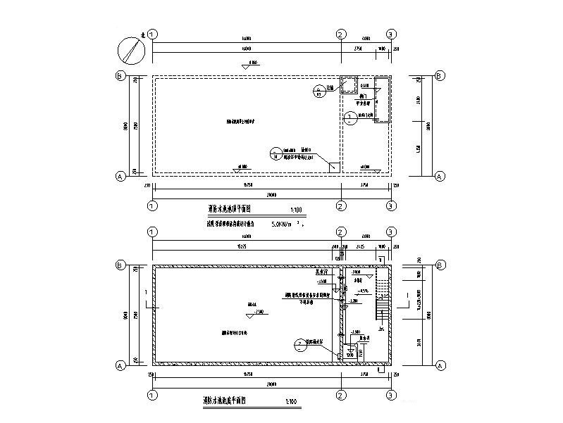 消防水池 施工图