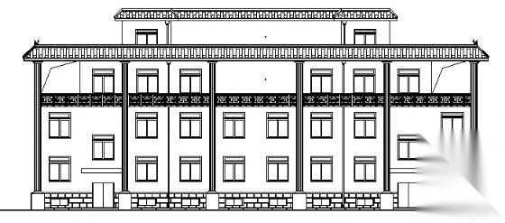 某四层办公楼建筑施工图