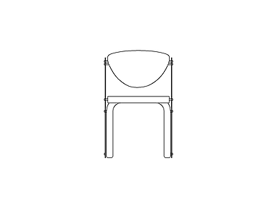 椅子 高端家具图块