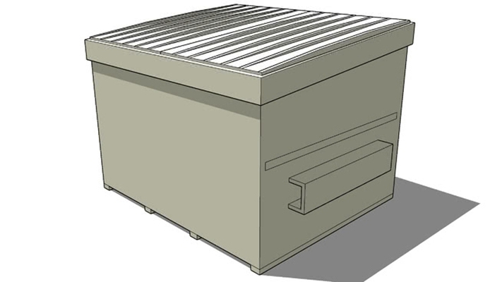 垃圾桶 草图大师模型