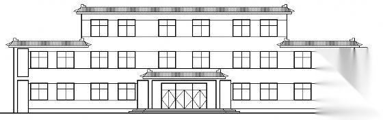 某三层防保办公楼建筑施工图