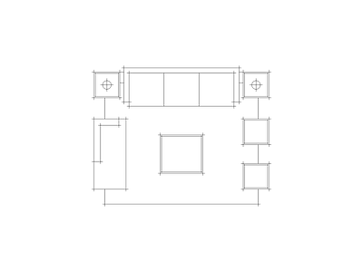 沙发 室内家具装饰综合图块