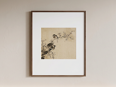中式设计感挂画挂画