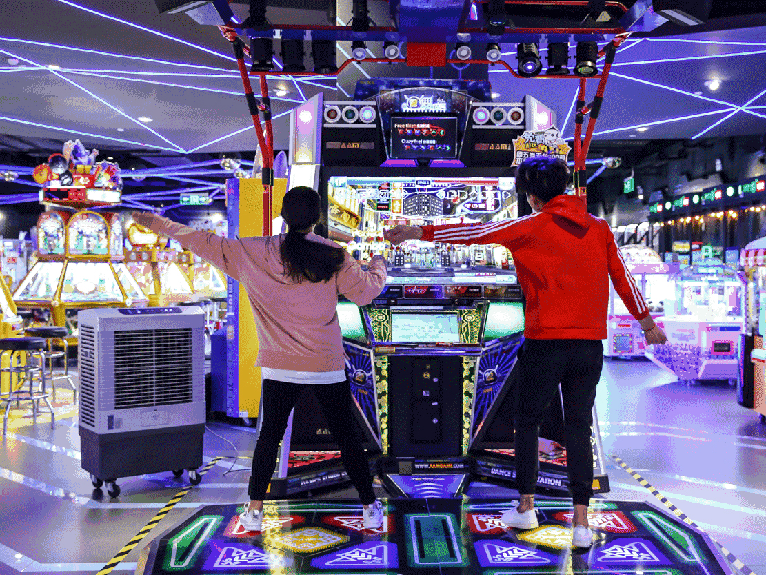 游戏电玩 深圳万象天地星际传奇动漫电玩城丨660㎡丨施工图CAD 实景 工装空间