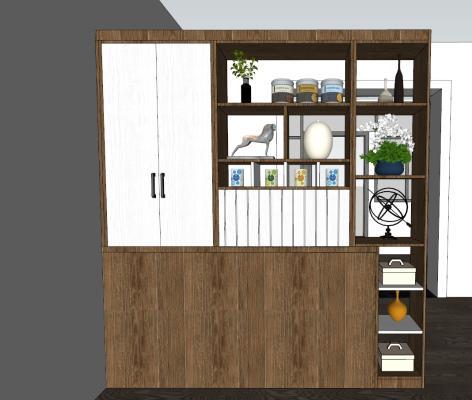 现代多功能柜 展示架
