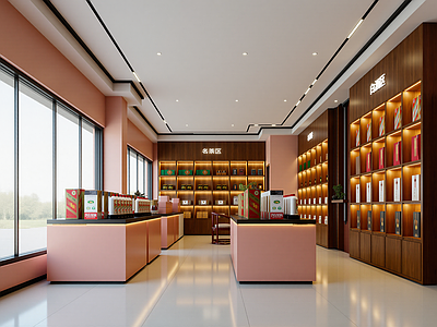 新中式茶叶店