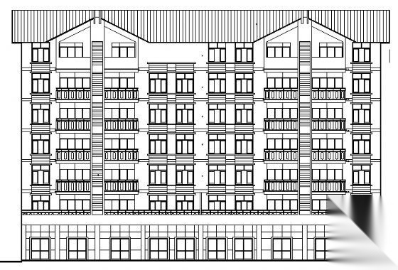 宜宾某小区3、4号住宅楼建筑结构施工图