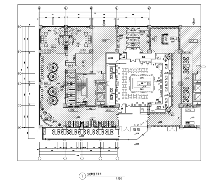 某酒吧全套设计方案CAD施工图（含CAD预览图）