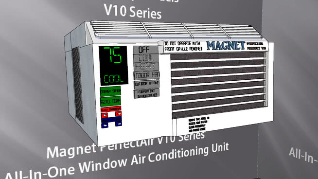 V10系列全合一窗式空调器 空调外机