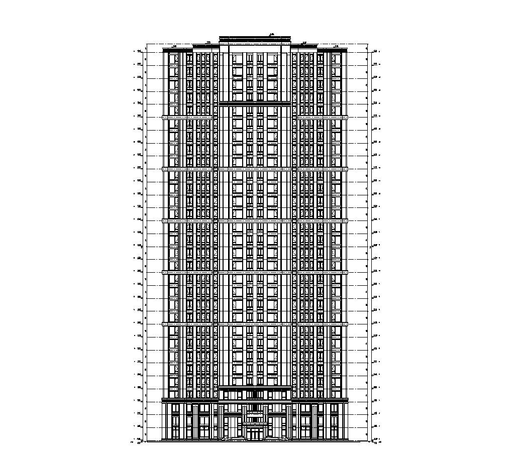 [浙江]九龙仓君廷-钱江经济居住区建筑施工图设计（乔...