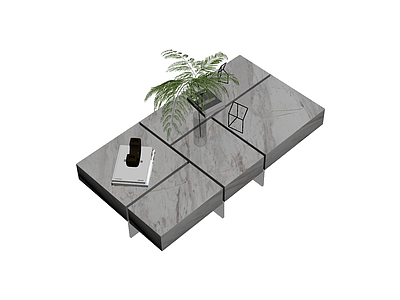 大理石台面装饰组合