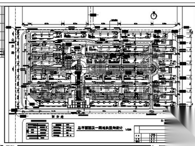 小区规划总图 居住区景观