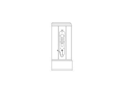卫浴设施 现代家具图块别墅家具图块施工图