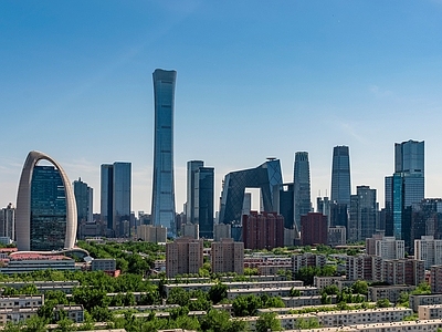 都市风景 白天城市外景