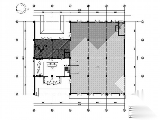 [北京]建筑工程企业集团现代办公楼装修图（含效果）