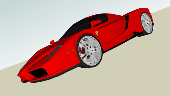 汽车 草图大师模型