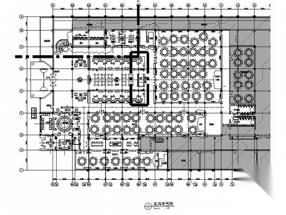 [上海]豪华酒店一层装饰改建施工图（含效果)