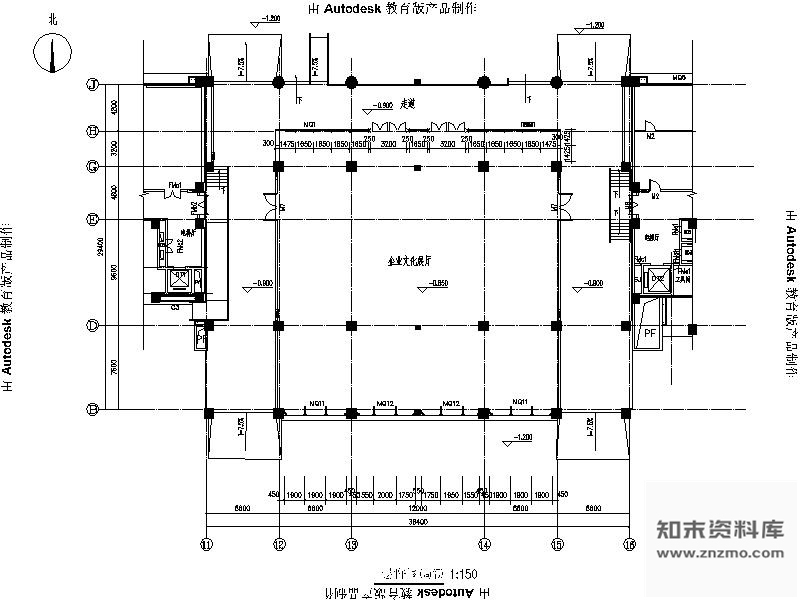 图块/节点某总部办公基地玻璃幕墙施工图 节点 结构节点图