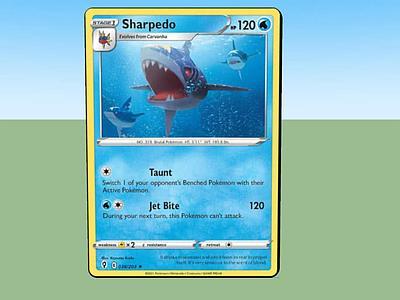 口袋妖怪卡牌Sharpedo hp 120