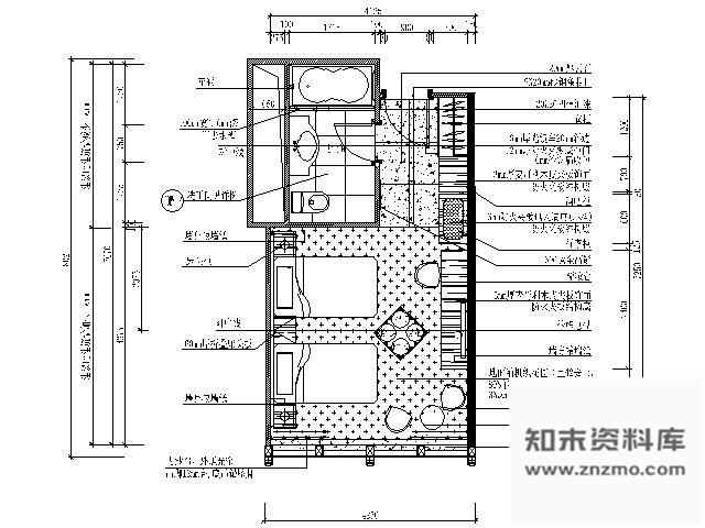 施工图酒店包房设计方案图