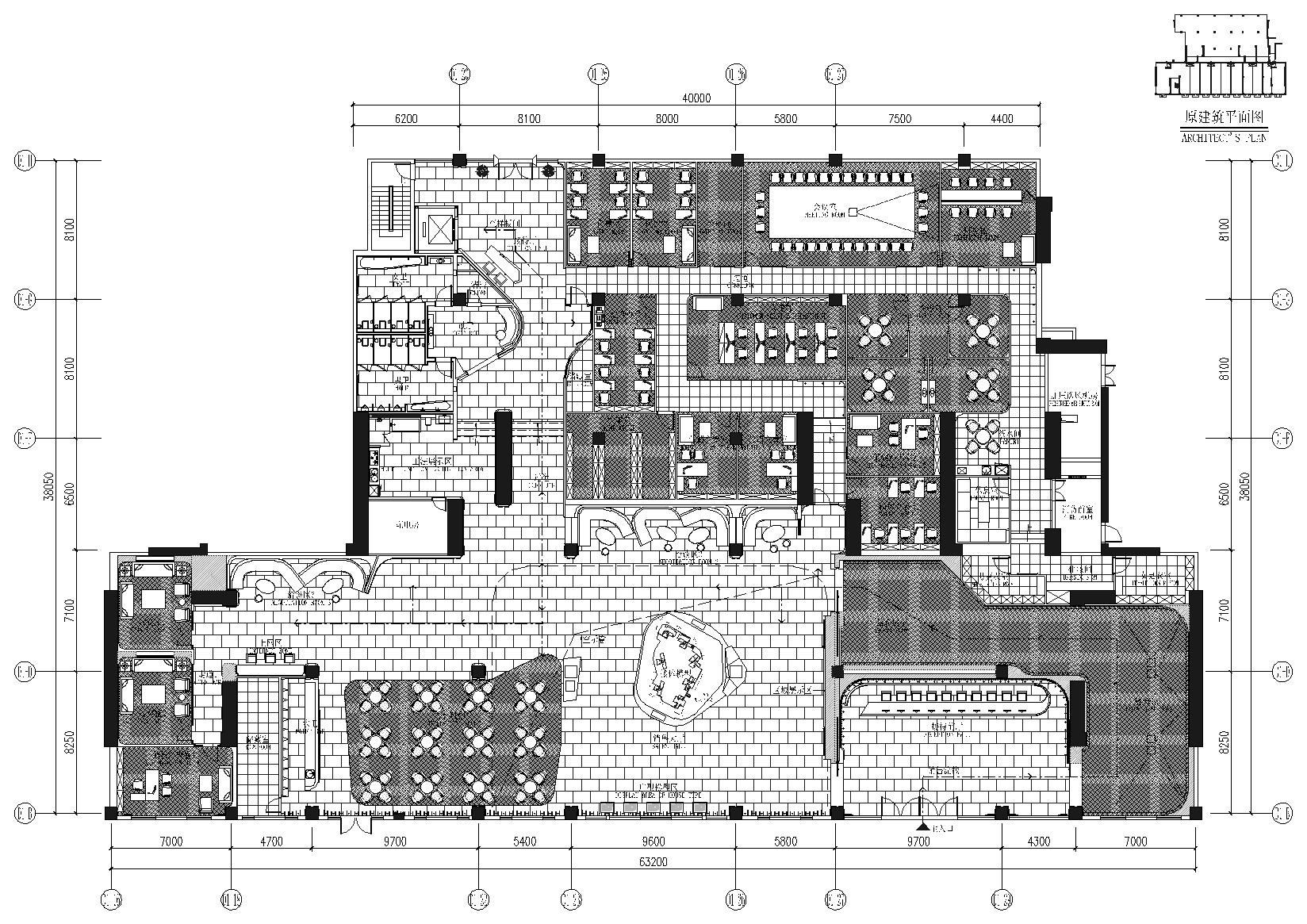[深圳]京基御景峯售楼中心施工图+深化方案